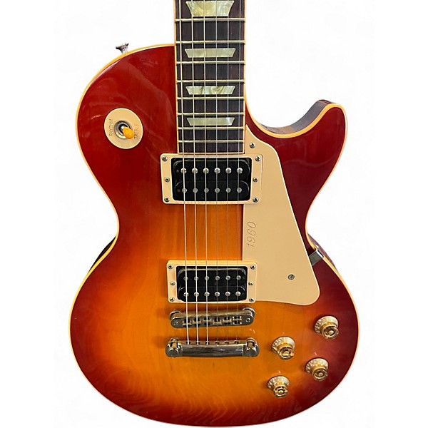 Used Gibson Les Paul Classic SUNBURST Solid Body Electric Guitar