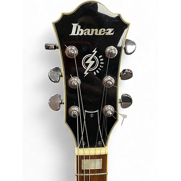 Used Ibanez AF75 2 Tone Sunburst Hollow Body Electric Guitar