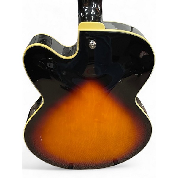 Used Ibanez AF75 2 Tone Sunburst Hollow Body Electric Guitar