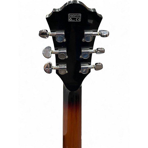 Used Ibanez AF75 2 Tone Sunburst Hollow Body Electric Guitar