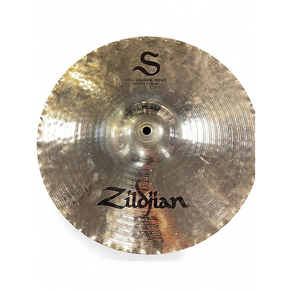 Used Zildjian 14in S Family Mastersound Hi-Hats Pair Cymbal
