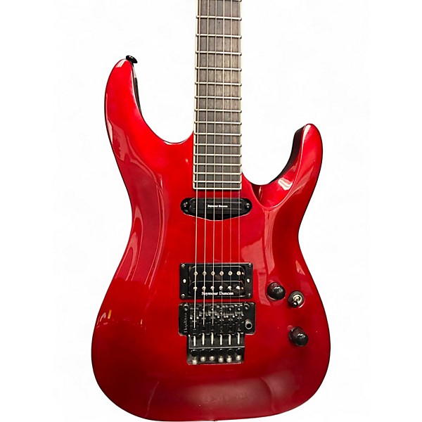 Used ESP LTD Horizon Custom '87 Candy Apple Red Solid Body Electric Guitar