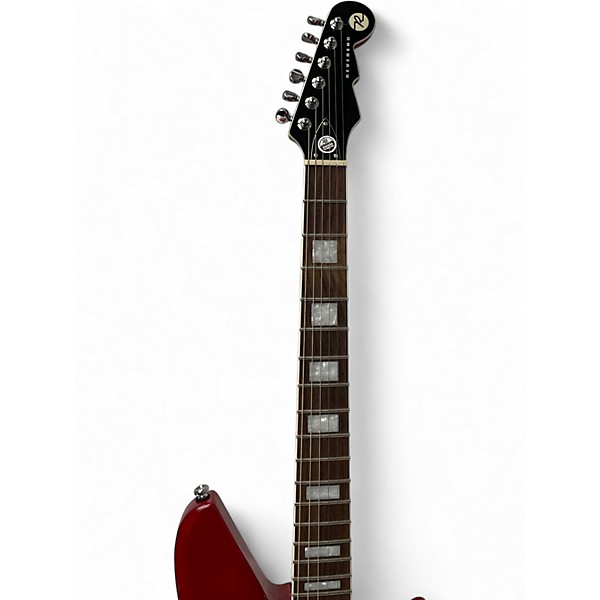 Used Reverend Warhawk DAW Trans Cherry Solid Body Electric Guitar