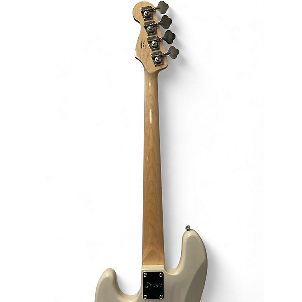 Used Squier Paranormal Jazz Bass 54 White Blonde Electric Bass Guitar