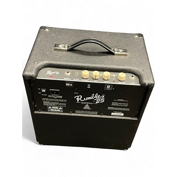 Used Fender Rumble 25 25W 1x8 Bass Combo Amp