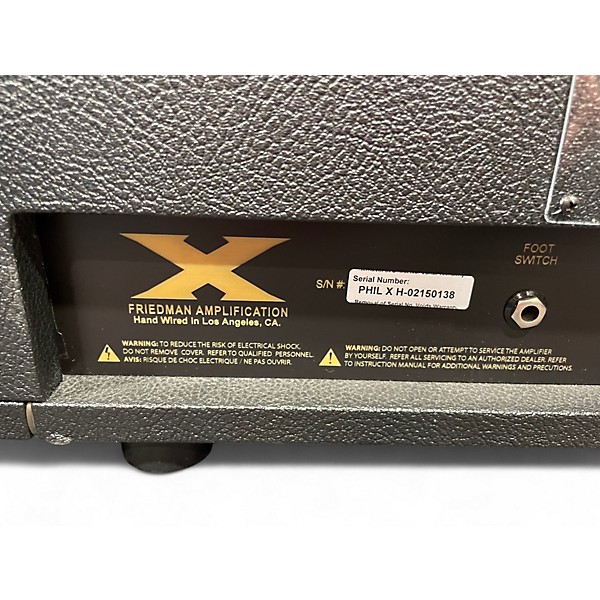 Used Friedman Phil X Signature Tube Guitar Amp Head