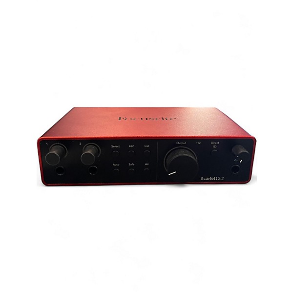 Used Focusrite Scarlett 2i2 Gen 4 Audio Interface