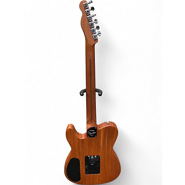 Used Fender Acoustasonic Player Telecaster Natural Acoustic Electric Guitar