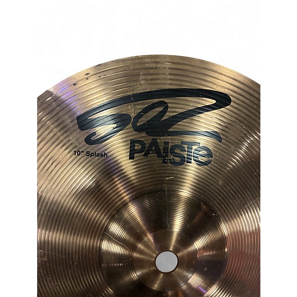 Used Paiste 10in 502 Splash Cymbal