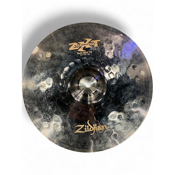 Used Zildjian 14in ZXT Titanium Rock Hi-Hat Pair Cymbal