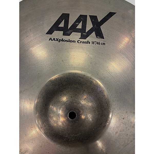Used SABIAN 18in AAX AAXplosion Crash Cymbal