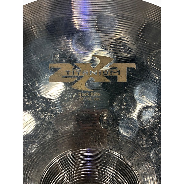 Used Zildjian 20in ZXT Titanium Rock Ride Cymbal