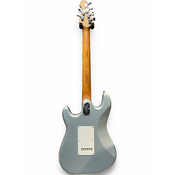 Used Sterling by Music Man Cutlass CT50 HSS Firemist Silver Solid Body Electric Guitar