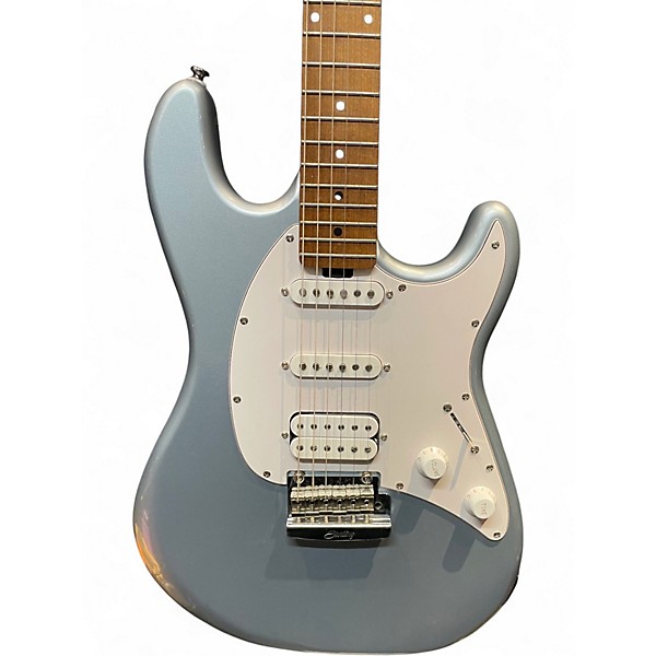 Used Sterling by Music Man Cutlass CT50 HSS Firemist Silver Solid Body Electric Guitar