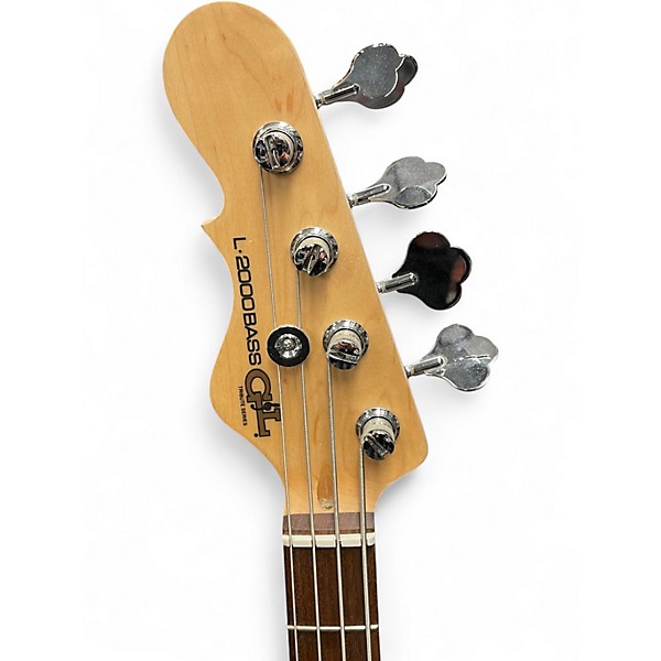Used G&L Tribute L2000 2 Color Sunburst Electric Bass Guitar