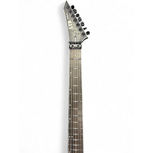 Used ESP LTD M1007B Trans Charcoal Solid Body Electric Guitar