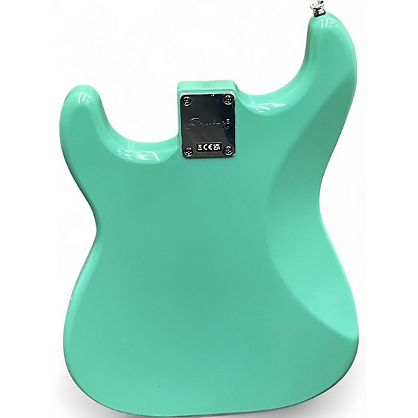 Used Squier Bullet Stratocaster Hardtail Seafoam Green Solid Body Electric Guitar