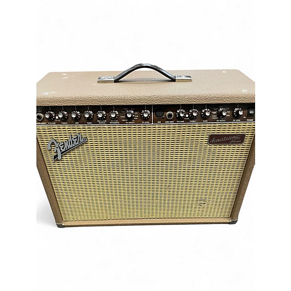 Used Fender Acoustasonic Jr Dsp 80W Acoustic Guitar Combo Amp