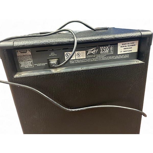 Used Peavey Max 110 100W 1x10 Bass Combo Amp
