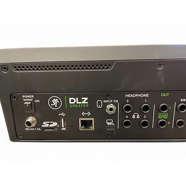 Used Mackie DLZ CREATOR Digital Mixer