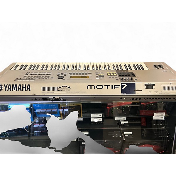 Used Yamaha Motif 7 76 Key Keyboard Workstation