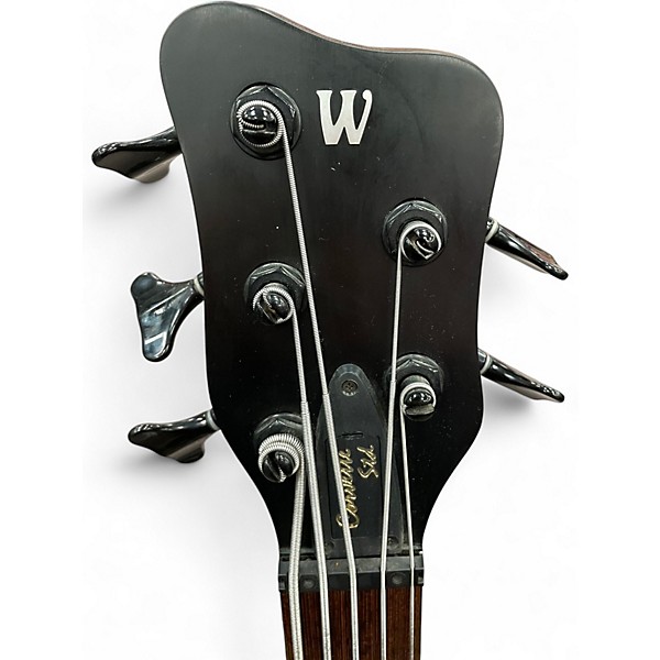 Used Warwick PRO SERIES CORVETTE STANDARD 5 STRING NIRVANA BLACK Electric Bass Guitar