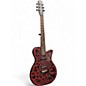 Used Danelectro 56U2 Red Crackle Lava Solid Body Electric Guitar thumbnail