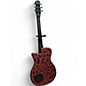 Used Danelectro 56U2 Red Crackle Lava Solid Body Electric Guitar