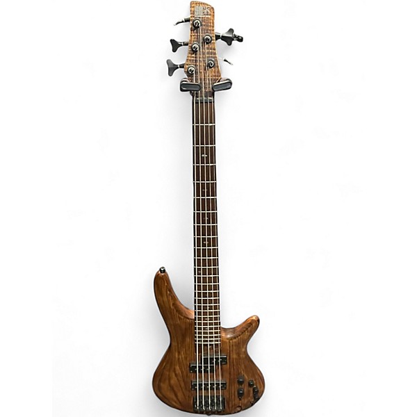 Used Ibanez SR655E ANTIQUE BROWN STAIN Electric Bass Guitar