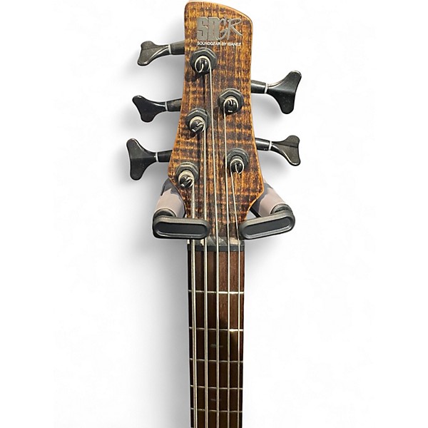 Used Ibanez SR655E ANTIQUE BROWN STAIN Electric Bass Guitar