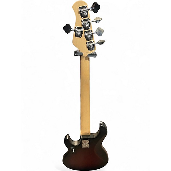 Used Sterling by Music Man RAY5HH RUBY RED SATIN BURST Electric Bass Guitar