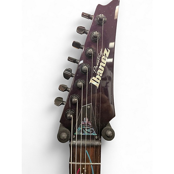 Used Ibanez RG-752FX Purple Solid Body Electric Guitar