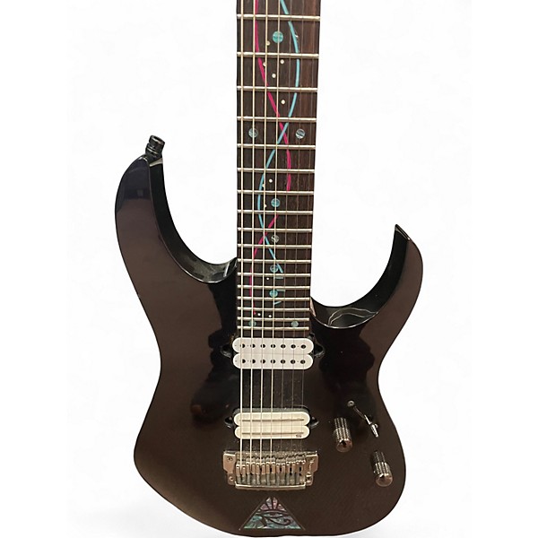 Used Ibanez RG-752FX Purple Solid Body Electric Guitar