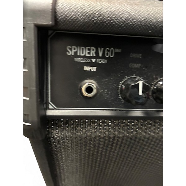 Used Line 6 Spider V 60 1x10 Guitar Combo Amp