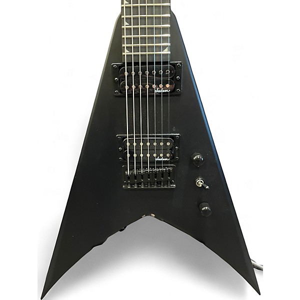 Used Jackson JS22-7 KV HT Black Solid Body Electric Guitar