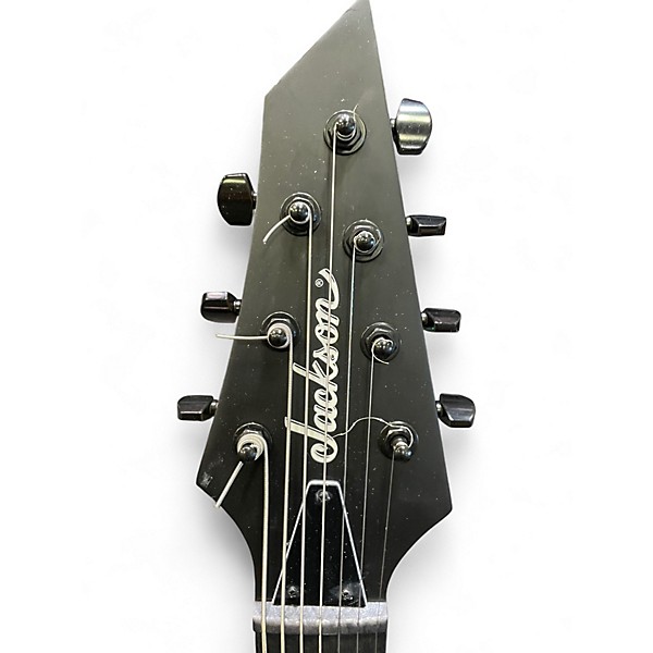 Used Jackson JS22-7 KV HT Black Solid Body Electric Guitar