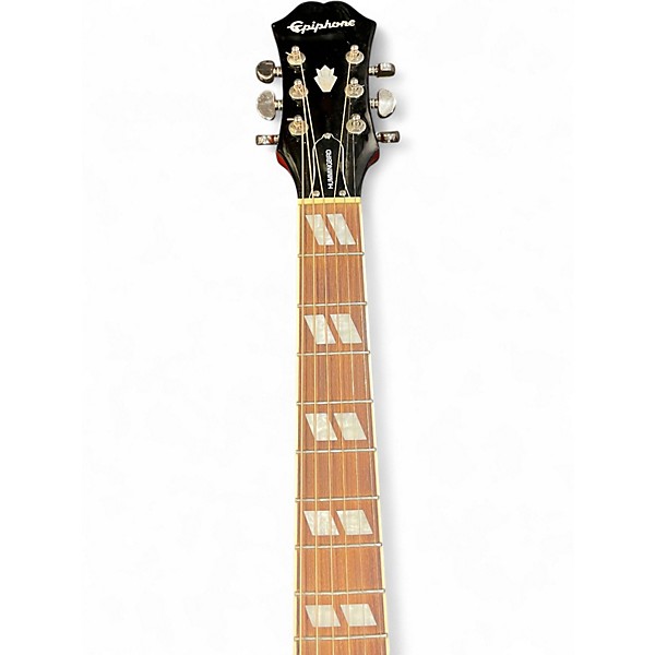 Used Epiphone humingbird studio cherrry burst Acoustic Electric Guitar