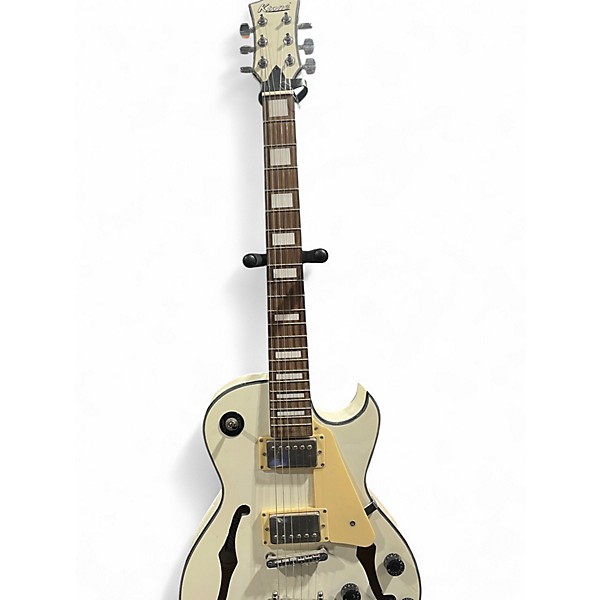 Used Ktone 5003 WHITE Acoustic Guitar