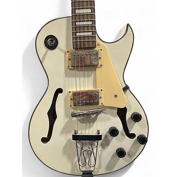Used Ktone 5003 WHITE Acoustic Guitar