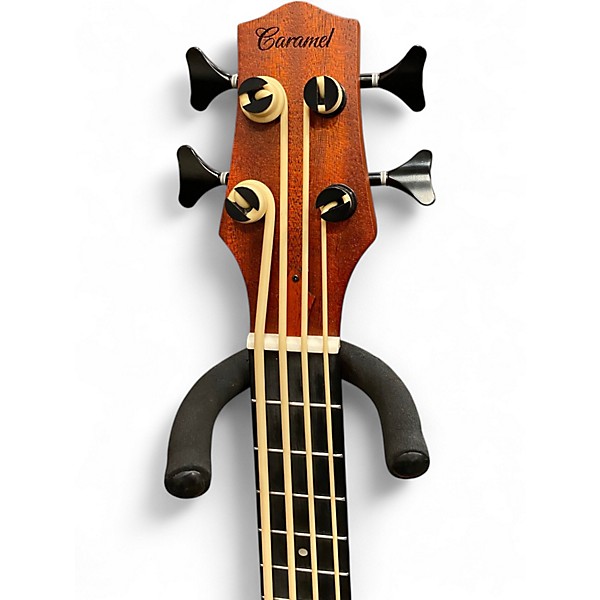 Used Caramel BASS UKULELE Natural Ukulele