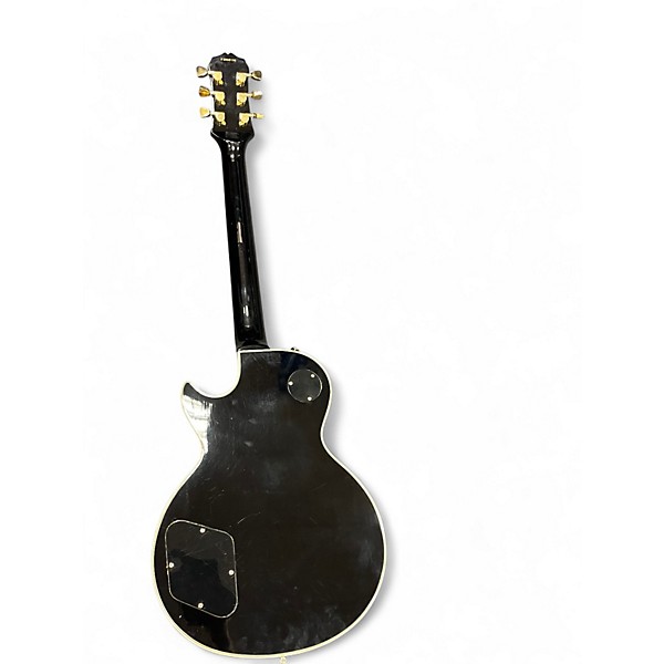 Used Epiphone LES PAUL ELITE FLORENTINE Black Hollow Body Electric Guitar