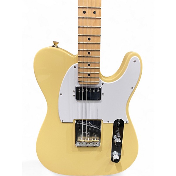 Used Fender American Performer Telecaster Hum Vintage White Solid Body Electric Guitar