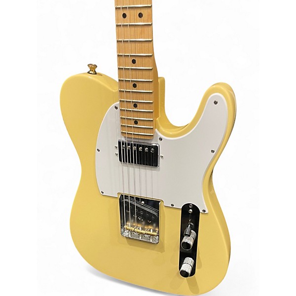 Used Fender American Performer Telecaster Hum Vintage White Solid Body Electric Guitar