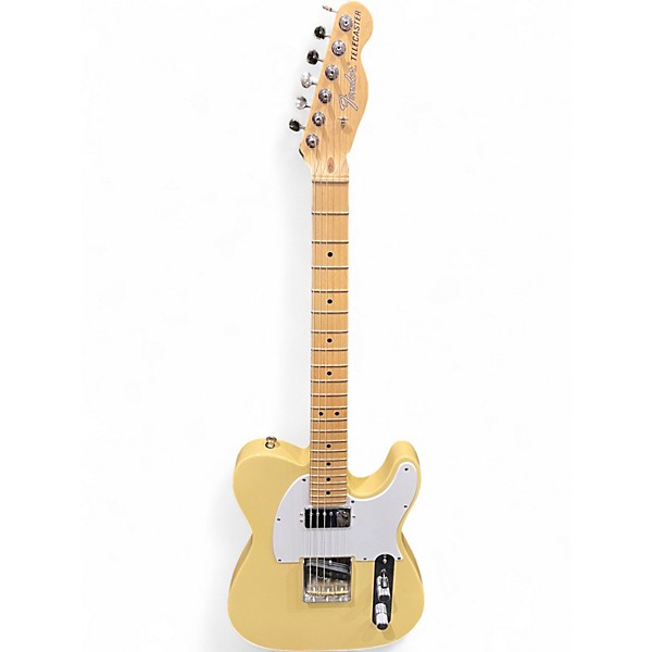 Used Fender American Performer Telecaster Hum Vintage White Solid Body Electric Guitar