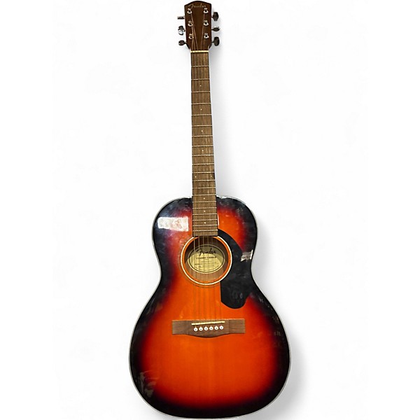 Used Fender CP 60S SUNBURST 2 Color Sunburst Acoustic Guitar