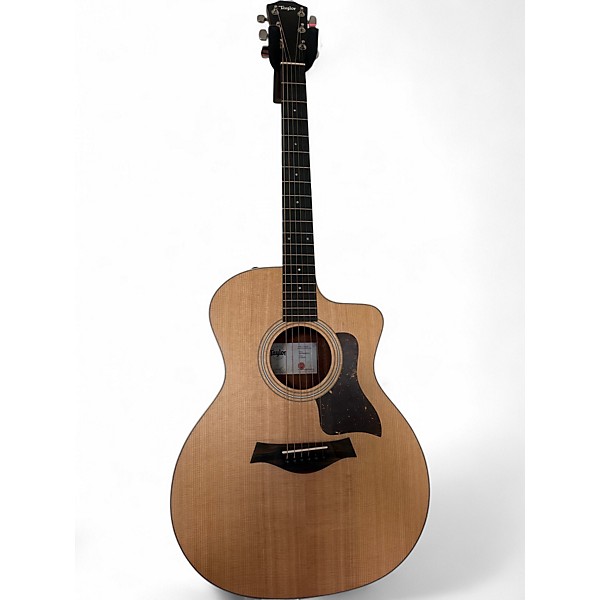 Used Taylor 214CE Natural Acoustic Electric Guitar