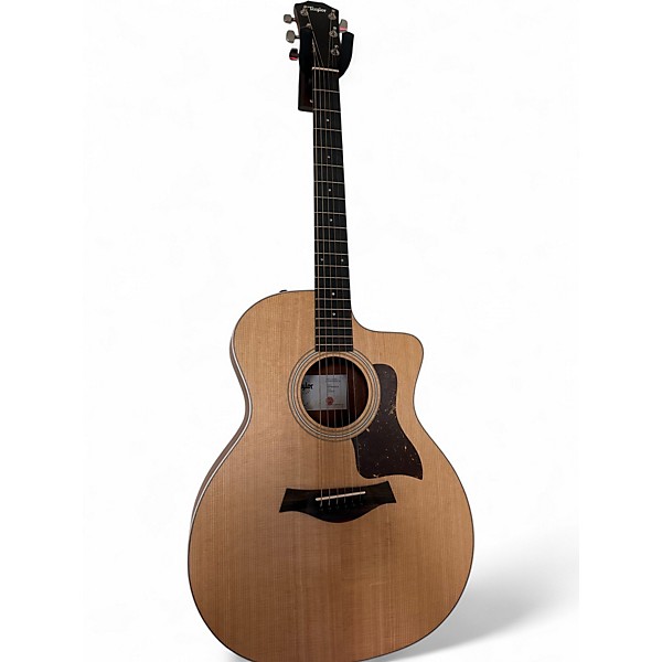 Used Taylor 214CE Natural Acoustic Electric Guitar