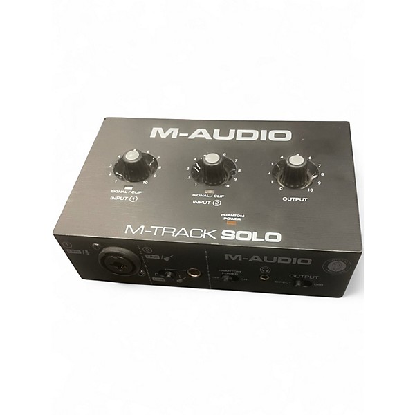 Used M-Audio M-TRACK SOLO Audio Interface