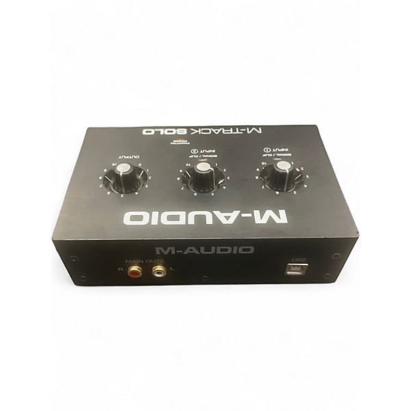Used M-Audio M-TRACK SOLO Audio Interface