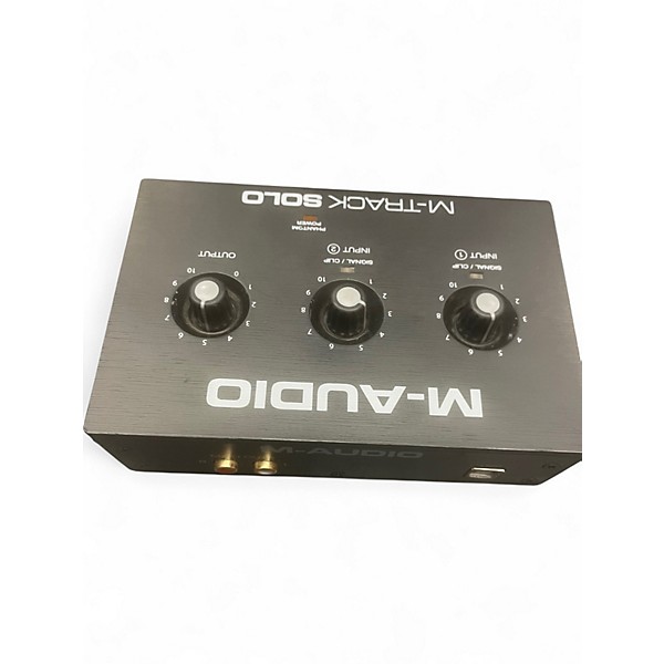 Used M-Audio M-TRACK SOLO Audio Interface